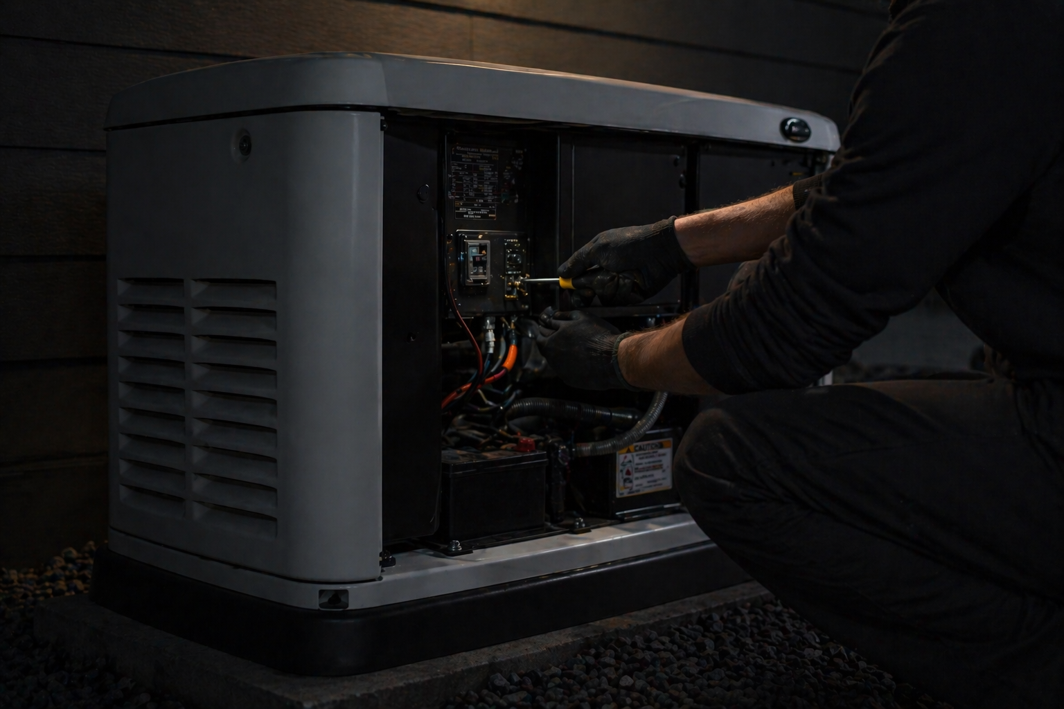 Electricien laval generatrice