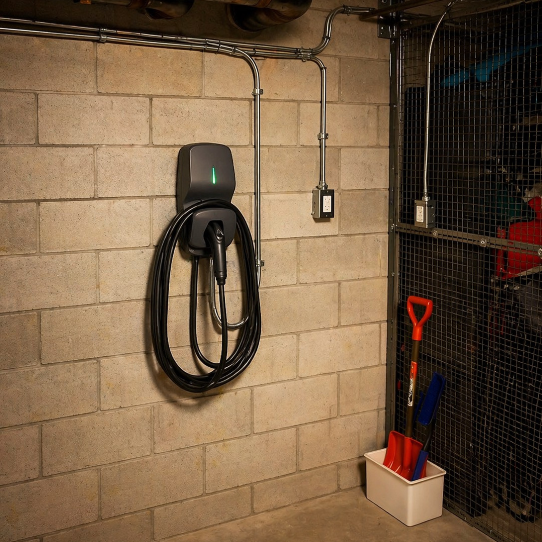 electricien borne de recharge