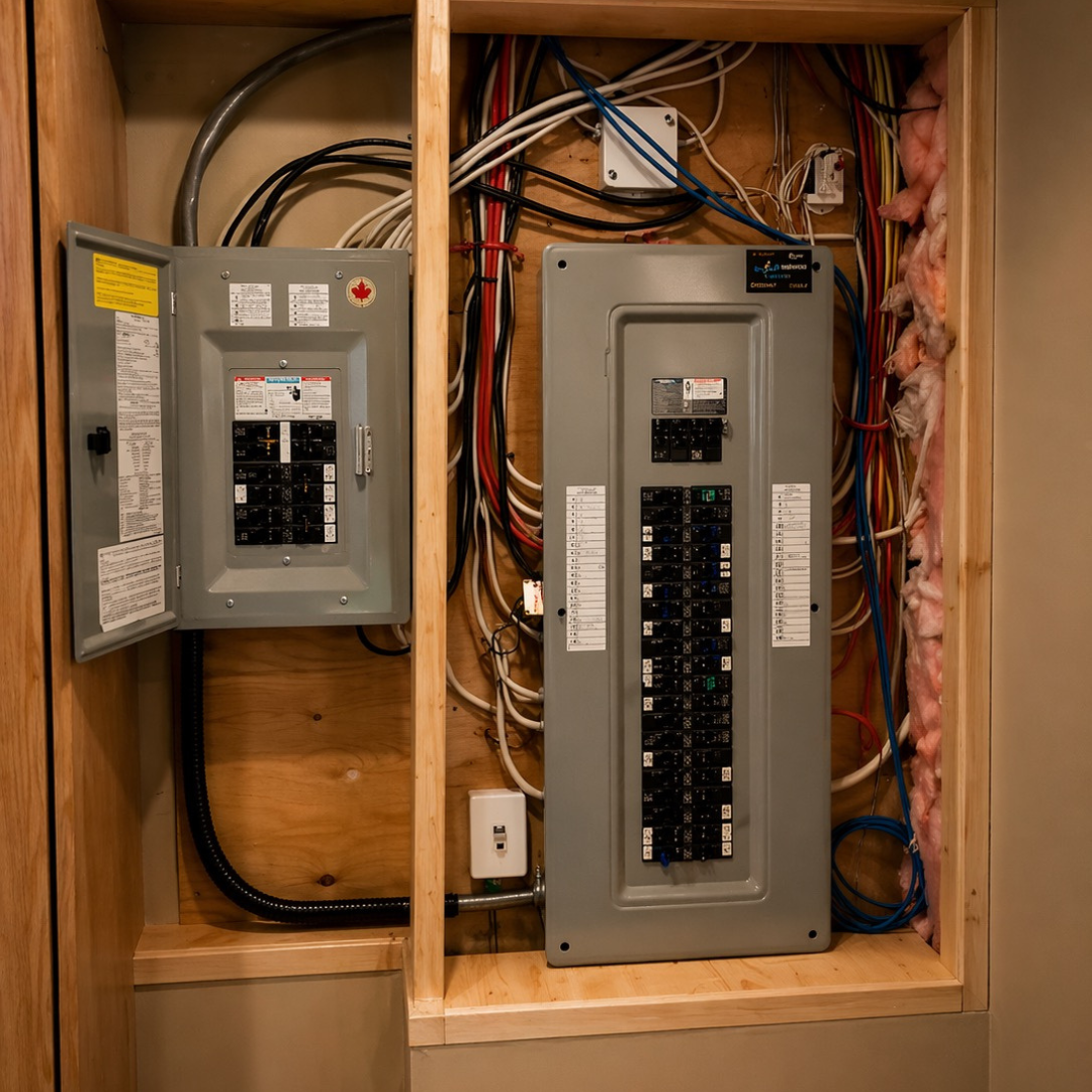 electricien de panneau electrique