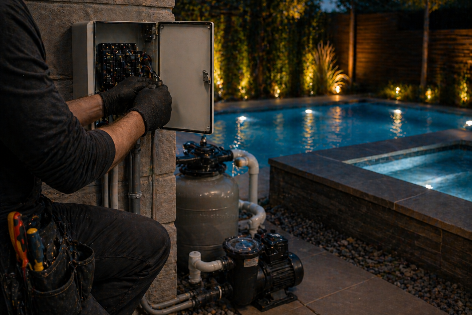 electricien spa et piscine ste therese