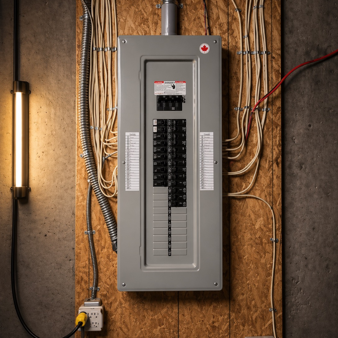 installation panneau electrique